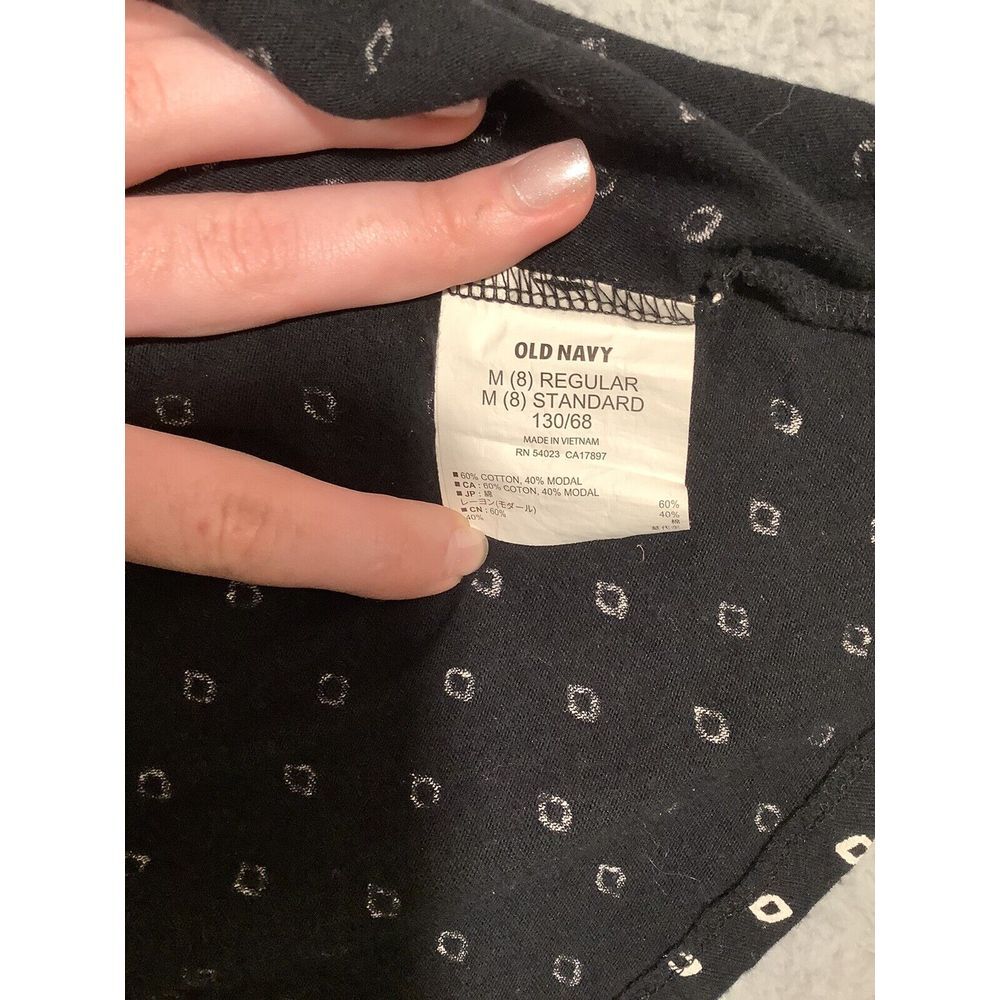 Old Navy Girls Black Spaghetti Adjustable Strap Elastic Waist Dress Size 8‎ - Picture 4 of 10